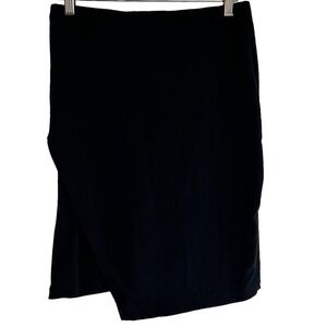 James Perse super soft stretch faux wrap mini shirt size S excellent condition